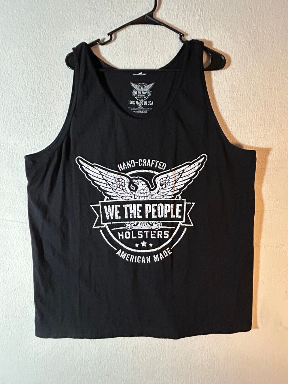 We The People Holsters Eagle Tank Top Men's XXL Patriotic Graphic Muscle Shirt
